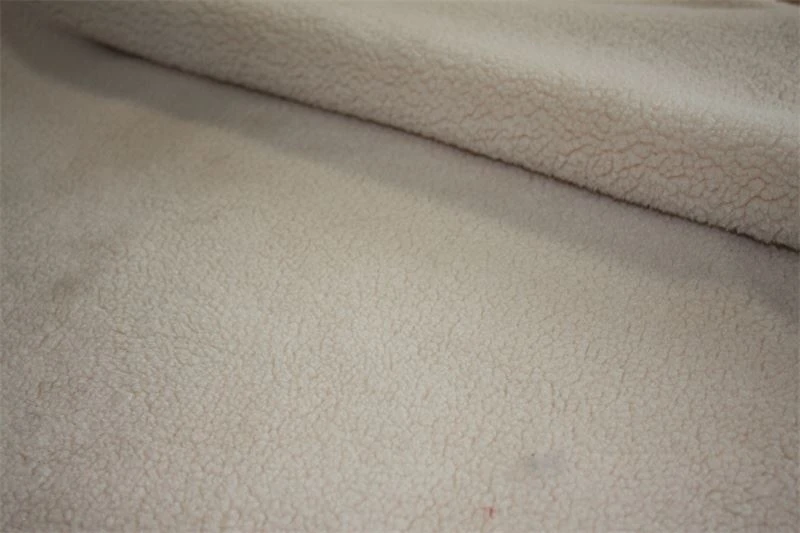 Tissu polaire Sherpa épais