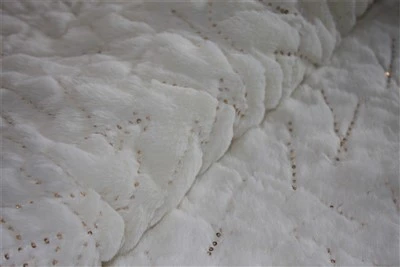 Matériau en velours peluche